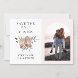 Reserva La Fecha Boda de Fotos Orquídeas Polvorientas Arco Boho