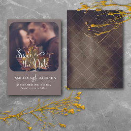 Reserva La Fecha Boda de guardar la fecha de la foto moderna