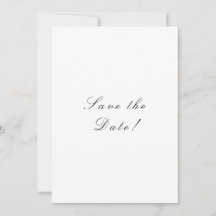 Boda de guiones elegantes en blanco y negro