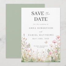 Boda de mariposa floral