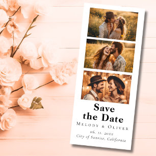 Reserva La Fecha Boda de matrimonio Guardar la foto Booth código QR