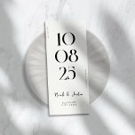 Reserva La Fecha Boda de Moda simple y moderna<br><div class="desc">Bodas modernas ahorran la fecha con un elegante diseño de moda y estilo minimalista.</div>