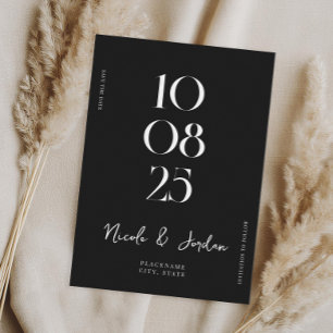 Reserva La Fecha Boda de Moda simple y moderna
