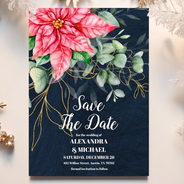 Reserva La Fecha Boda de Navidades de Berry en invierno suave (Subido por el creador)