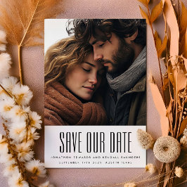 Reserva La Fecha Boda de nombres editables de fotos ultrapequeño mo