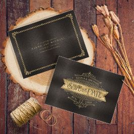 Reserva La Fecha Boda de oro filigrí fino ID871