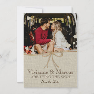 Reserva La Fecha Boda de país Guardar la fecha