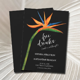 Reserva La Fecha Boda de pájaro del paraíso