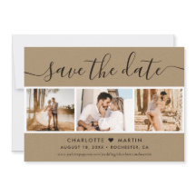 Boda de papel Kraft 4 Foto