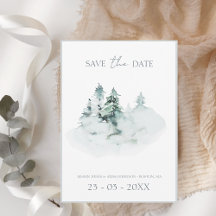 Boda de Pinos de Pinos de la Selva Blanca Verde de