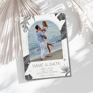 Reserva La Fecha Boda de playa de destino de la foto artística