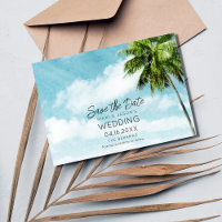 Boda de Playa Palm Tree en Bahamas