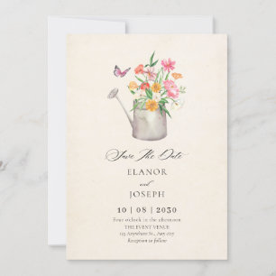 Reserva La Fecha Boda de ramo floral