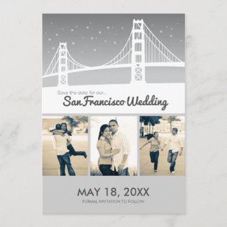 Reserva La Fecha Boda de San Francisco Save-the date