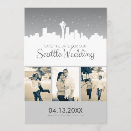 Reserva La Fecha Boda de Seattle Guardar la fecha