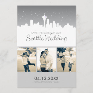 Reserva La Fecha Boda de Seattle Guardar la fecha