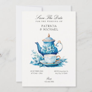 Reserva La Fecha Boda de taza de té