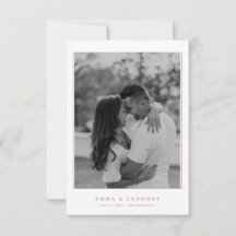 Boda de Terracota con Monograma Elegante