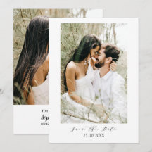 Boda de tipografía moderna y simple