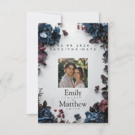 Reserva La Fecha Boda Deep Woodland Romance