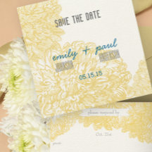 Boda del iris amarillo en llamas Dahlia