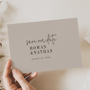 Reserva La Fecha Boda EDITABLE DE COLOR DE Moda moderna
