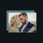 Reserva La Fecha Boda elegante con letra moderna<br><div class="desc">Tarjeta de aviso de boda elegante con letra moderna. Diseño moderno minimalista y elegante. Todos los colores se pueden personalizar.</div>