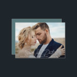 Reserva La Fecha Boda elegante con letra moderna<br><div class="desc">Tarjeta de aviso de boda elegante con letra moderna. Diseño moderno minimalista y elegante. Todos los colores se pueden personalizar.</div>