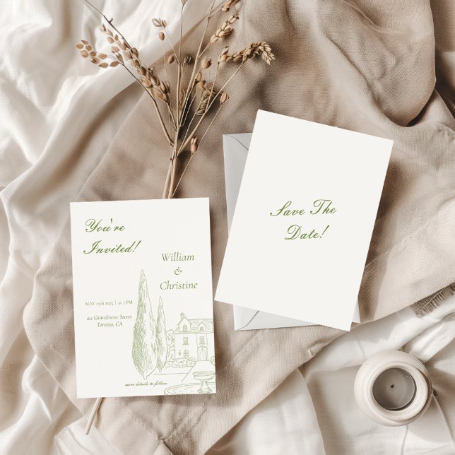 Reserva La Fecha Boda elegante y elegante (Subido por el creador)