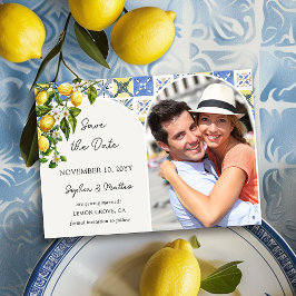 Reserva La Fecha Boda en el campo italiano de Lemon Grove Photo