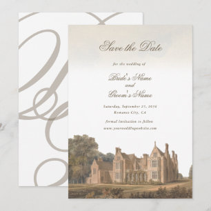 Reserva La Fecha Boda en Villa Château Mansión Inglesa Vintage