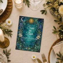 Boda Etérea Celestial Art Nouveau