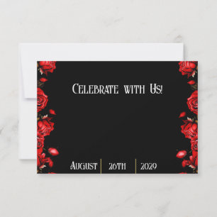 Reserva La Fecha Boda Fairytale Red Roses