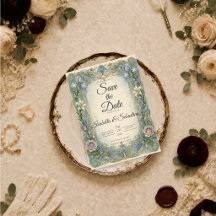 Boda floral Art Nouveau etérea