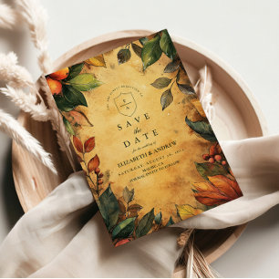 Reserva La Fecha Boda Floral de calabaza