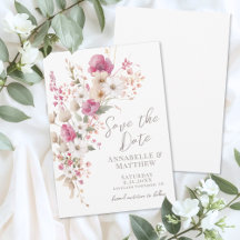 Boda Floral de Flor Silvestre Elegante