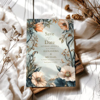 Boda floral real retro victoriana
