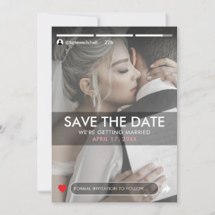 Reserva La Fecha Boda fotográfico de artículos de medios sociales