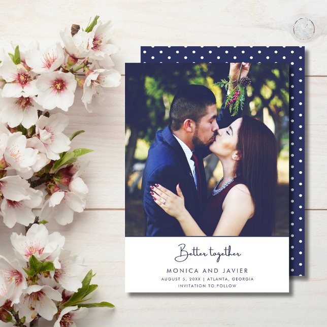 Reserva La Fecha Boda fotográfico de Better Together (Better Together Photo Wedding Save The Date)