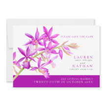 Boda fotográfico de la acuarela de una flor de orq