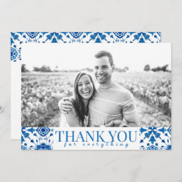 Reserva La Fecha Boda fotográfico de verano mediterráneo "Gracias"