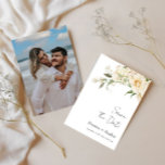 Reserva La Fecha Boda fotográfico minimalista de Ivory Bliss<br><div class="desc">¡Hecho para ti!</div>