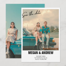 Boda fotográfico retro de época