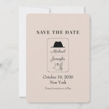 Boda Ilustrada Vintage
