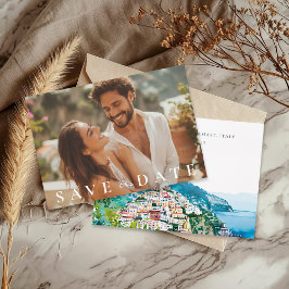 Reserva La Fecha Boda italiano de la costa de Amalfi