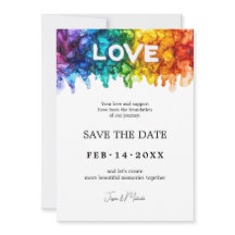 🌈 🐦 Boda LGBTQ Pintada Con Amor