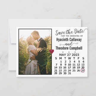 Reserva La Fecha Boda Mayo 2023 Personalizado del calendario Foto b