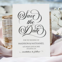 Boda Minimalista de guión elegante clásico