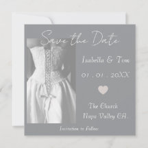 Boda minimalista elegante atemporal en blanco y ne