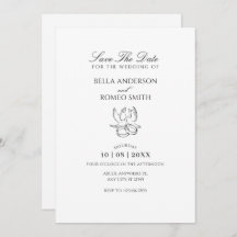 Boda minimalista moderna